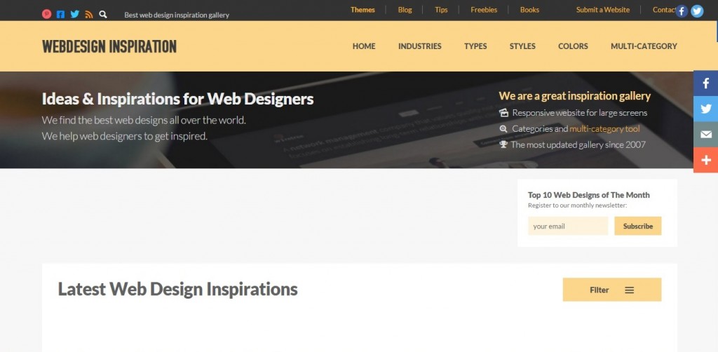 webdesign inspiration