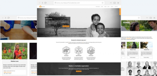 Maisha WordPress theme